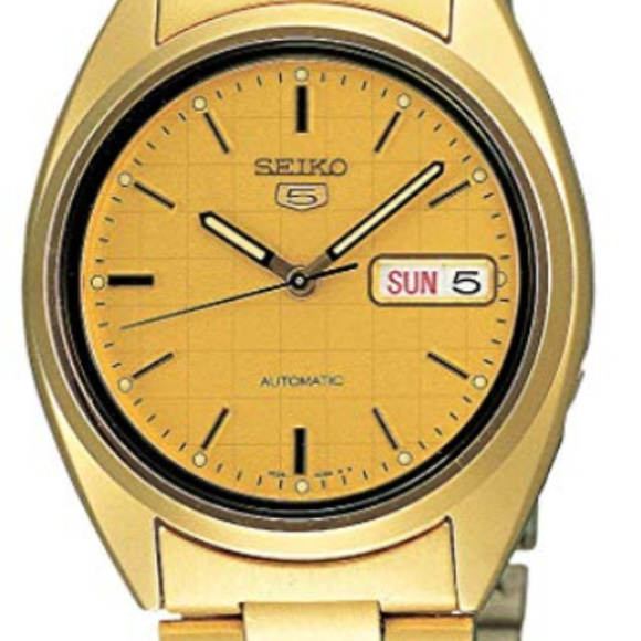 Seiko Mens Gold Watch - Picture 2 of 5